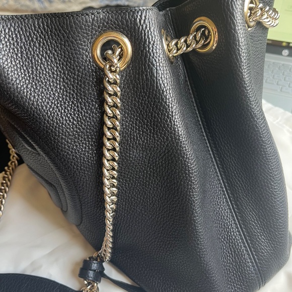 Gucci Soho Black leather bag - Picture 11 of 13